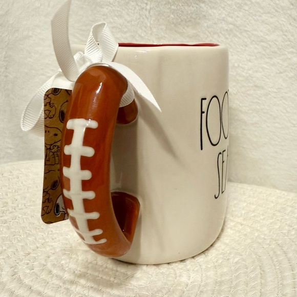 Peanuts Snoopy Football Mug - Picture 2 of 5